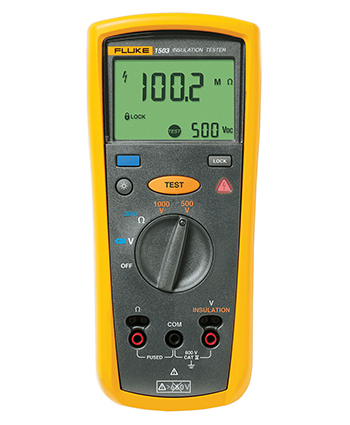 Fluke 1503 Insulation Resistance Meter